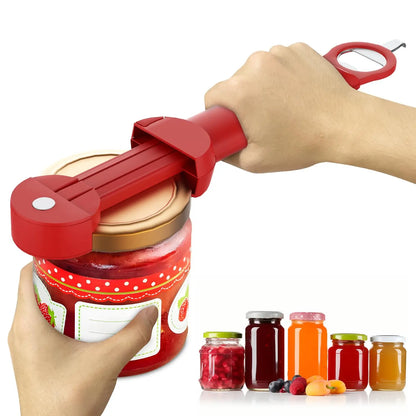 Multifuction Magnetic Can Opener for Weak Hands and Seniors with Arthritis