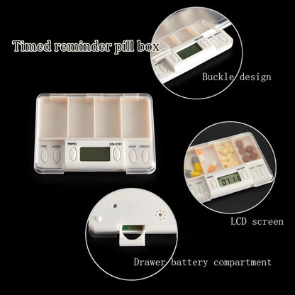 Electronic Alarm Reminder Pill Boxes
