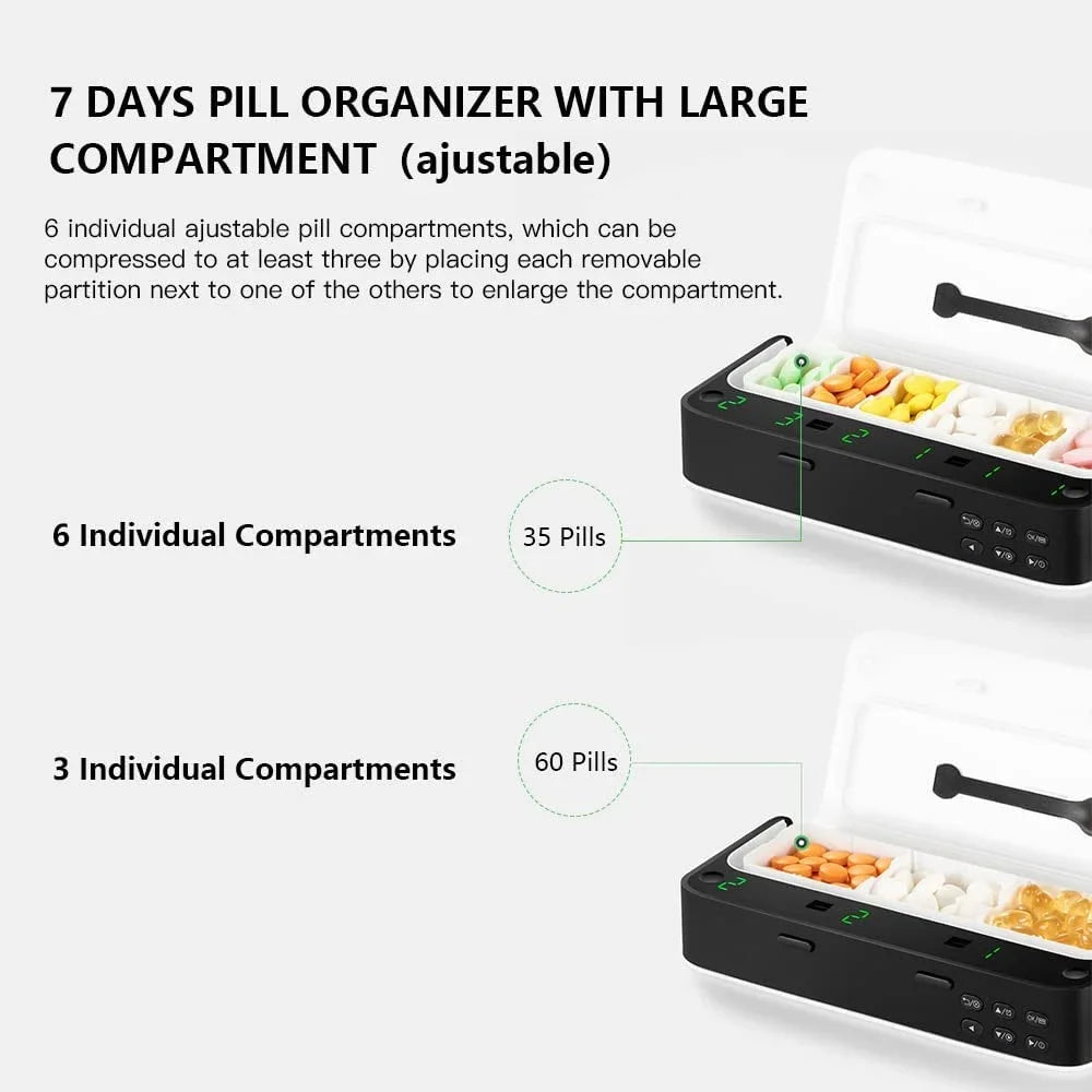 Pill Dispenser with Alarm