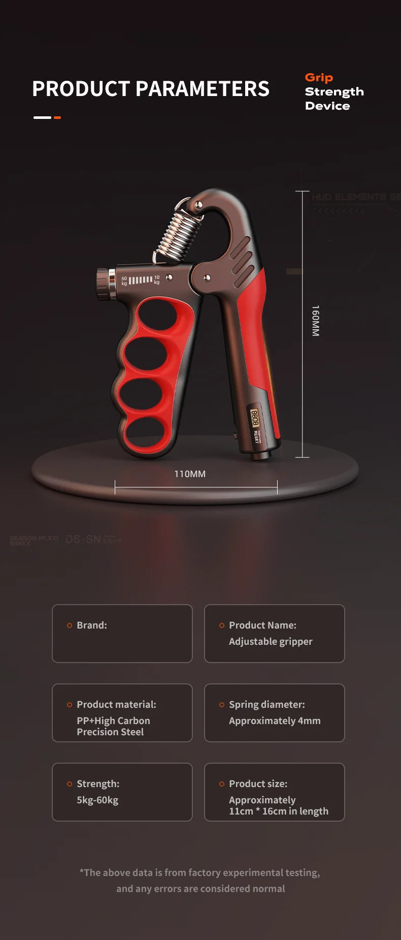 Grip Strengthener Hand Exerciser