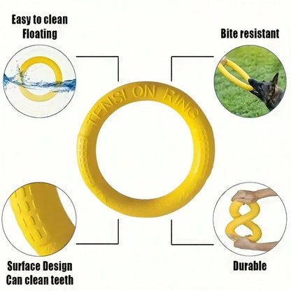 Dog Toys Pet Flying Disk Training Ring