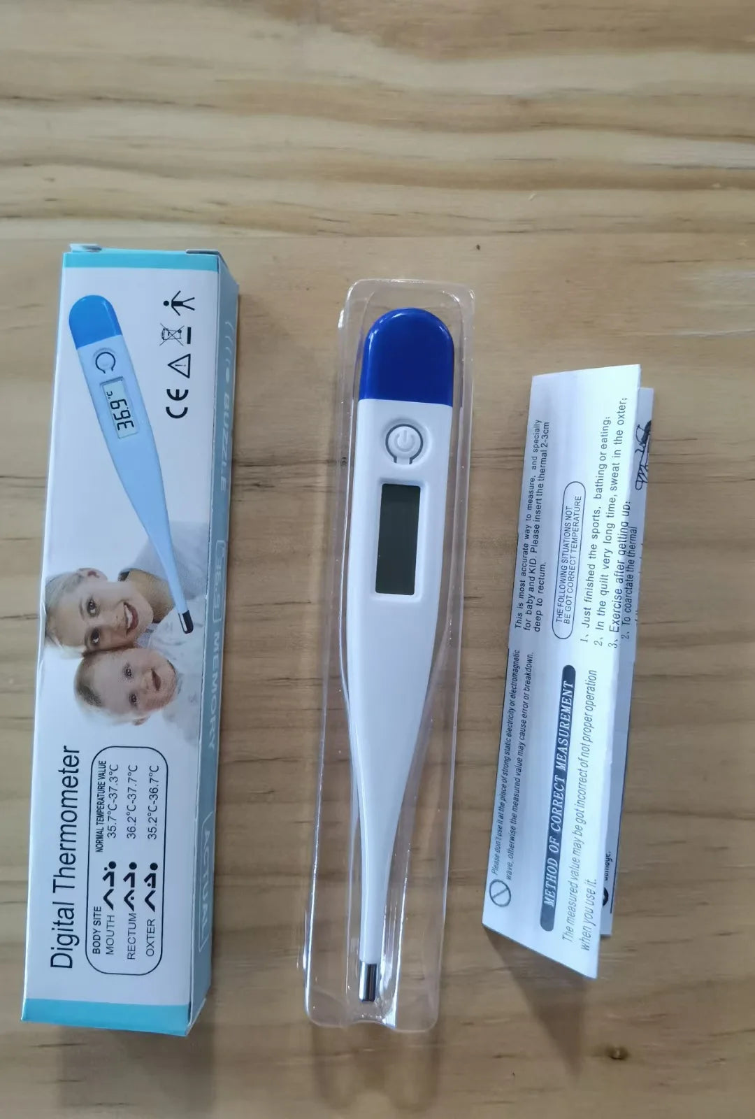 Digital Thermometer - Multi-Purpose Body Temperature Monitor