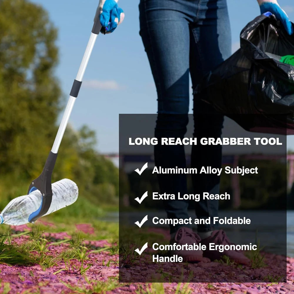 Foldable Garbage Reacher Grabber Pick Up Tools