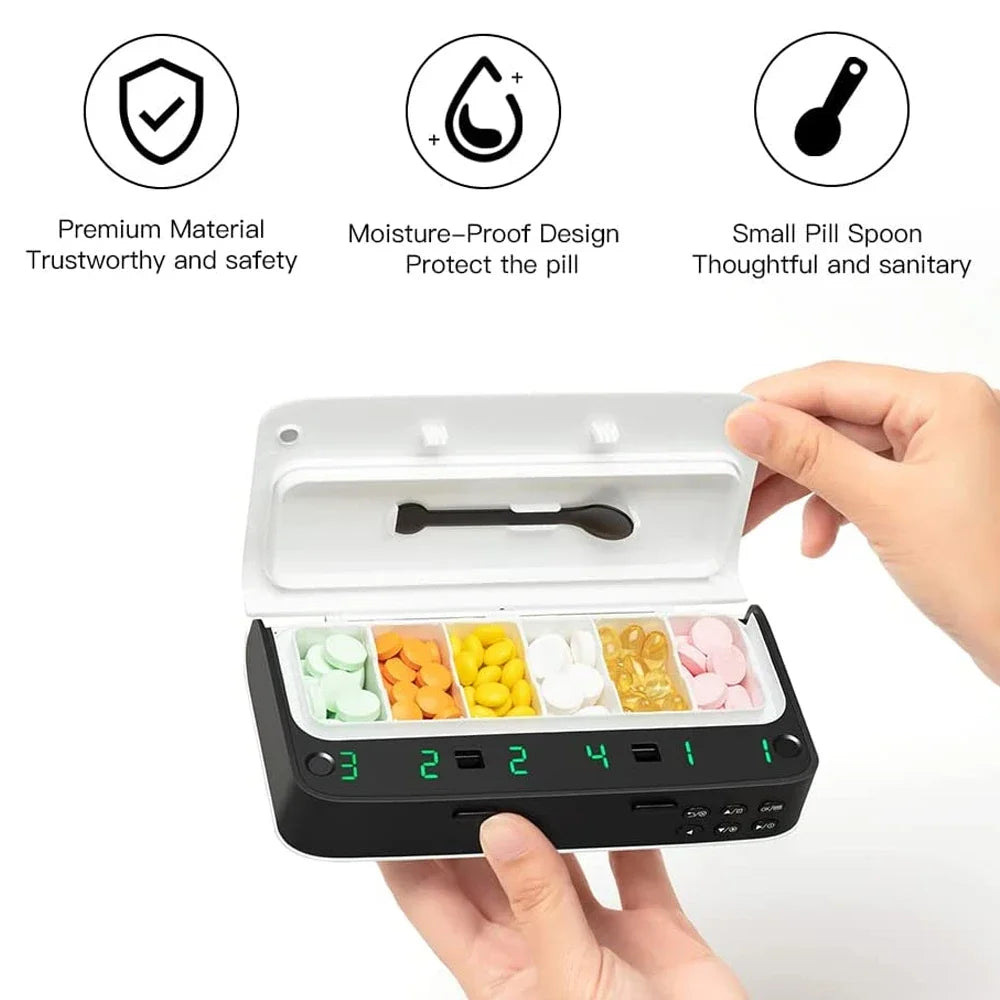 Pill Dispenser with Alarm