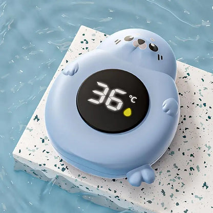 Digital Bath Thermometer with LED Display - Temperature Monitor