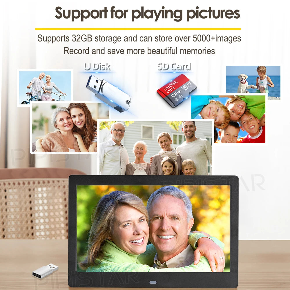 Dementia Clock Time Date Weather Forecast Smart Desktop Clock