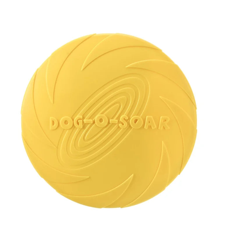 Silicone Flying Saucer Funny Dog Cat Toy Dog Game Flying Discs Resistant Chew Puppy Training Interactive Pet Supplies