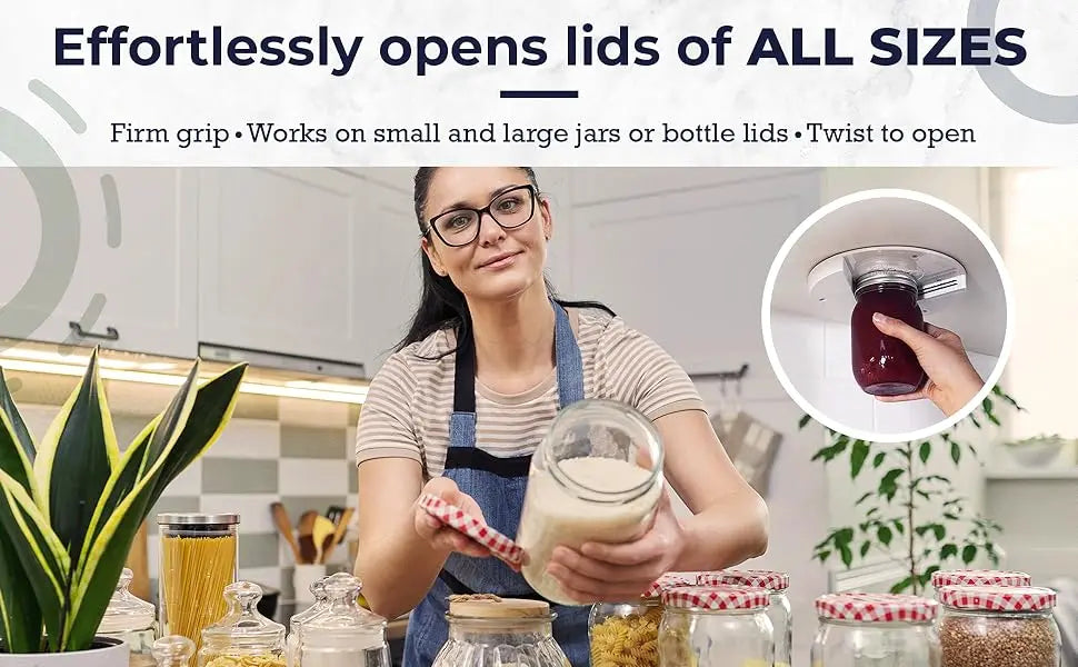 1pc Under Cabinet Arthritis Jar Openers