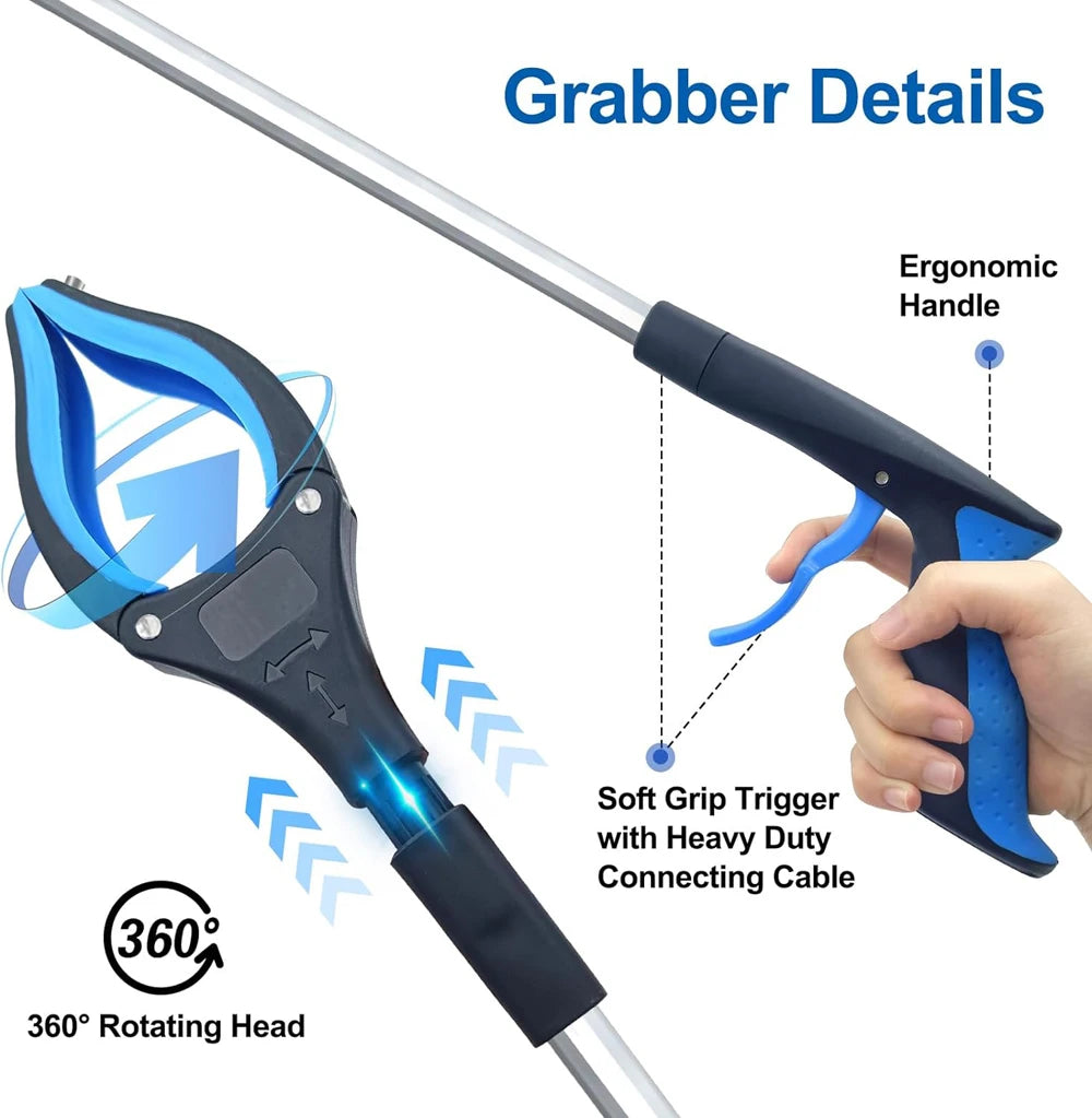 Foldable Garbage Reacher Grabber Pick Up Tools