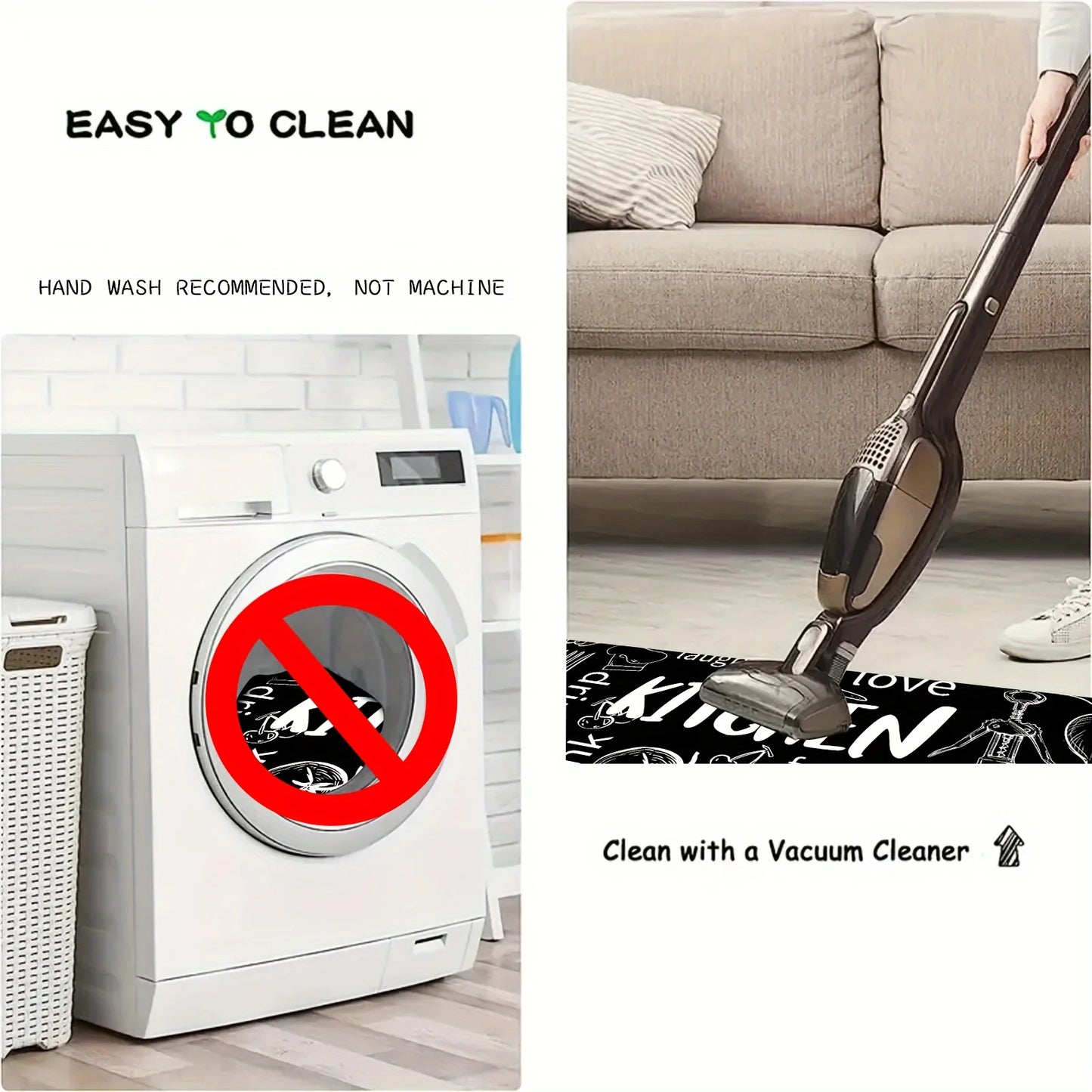 Bathroom absorbent floor mat