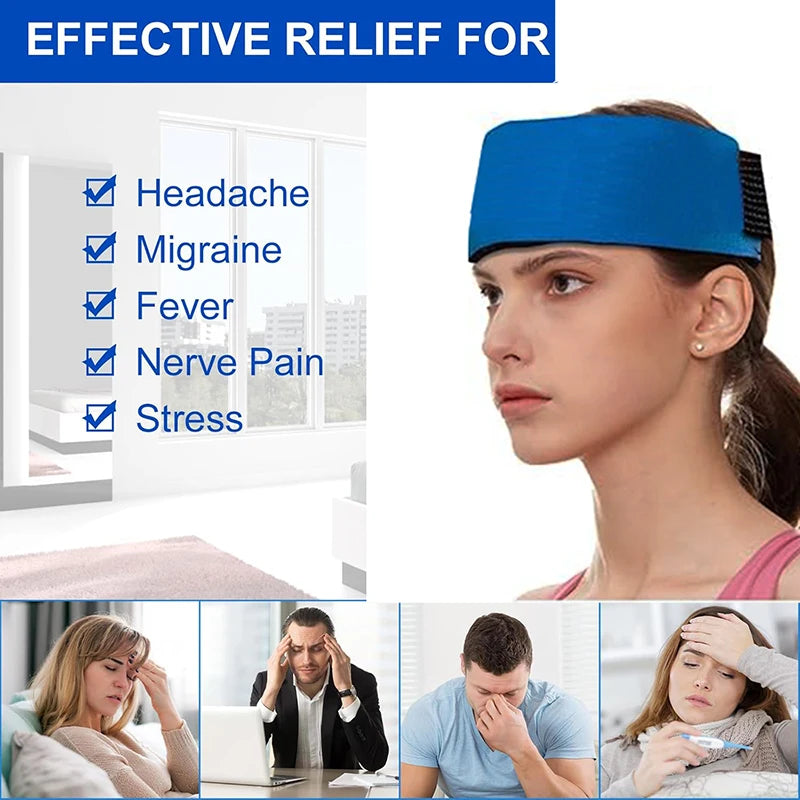 Gel Ice Packs With Elastic Strap