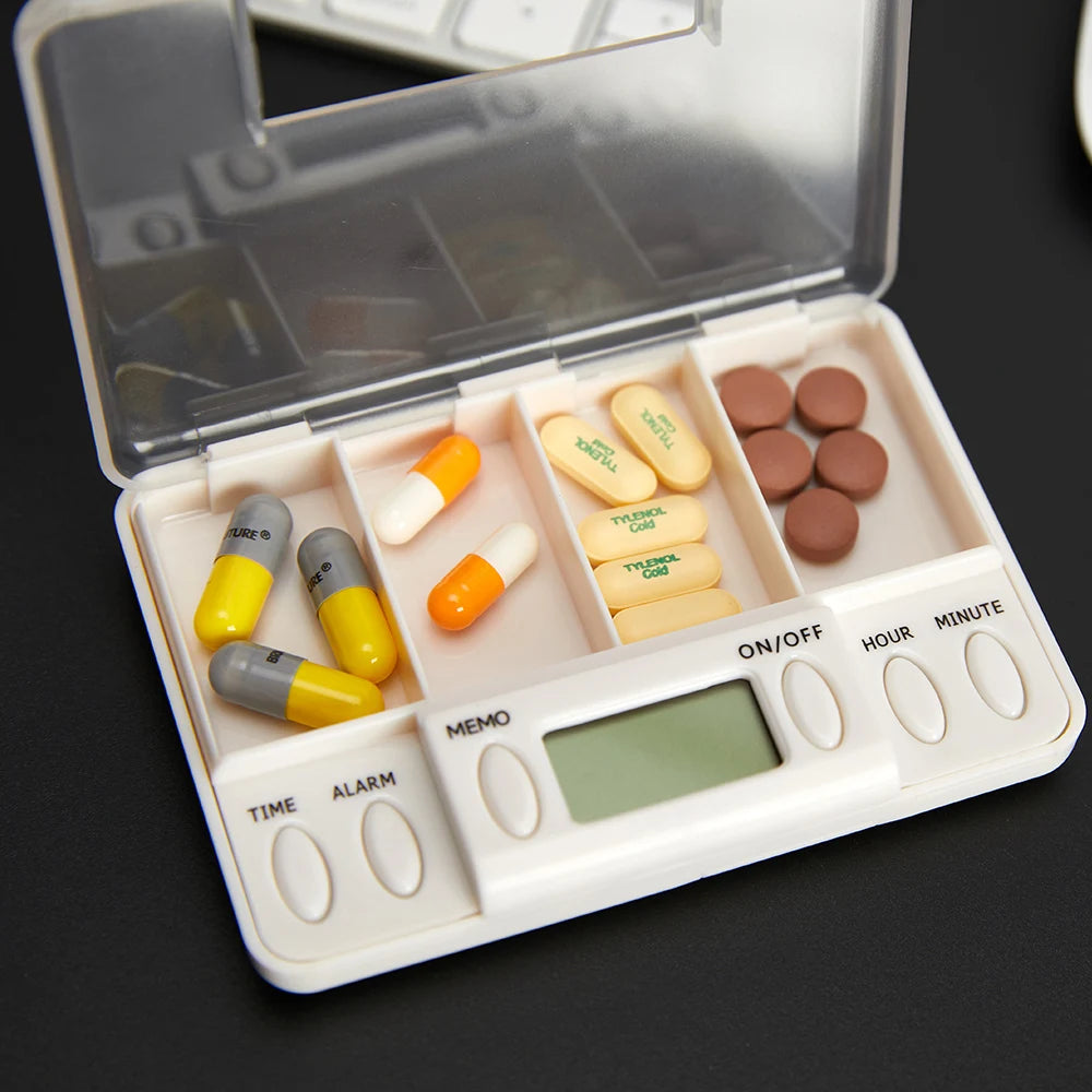 Electronic Alarm Reminder Pill Boxes