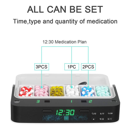 Pill Dispenser with Alarm