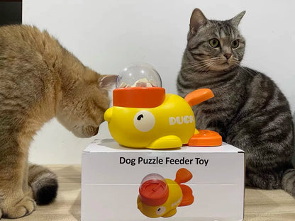 Interactive Dog Puzzle Feeder