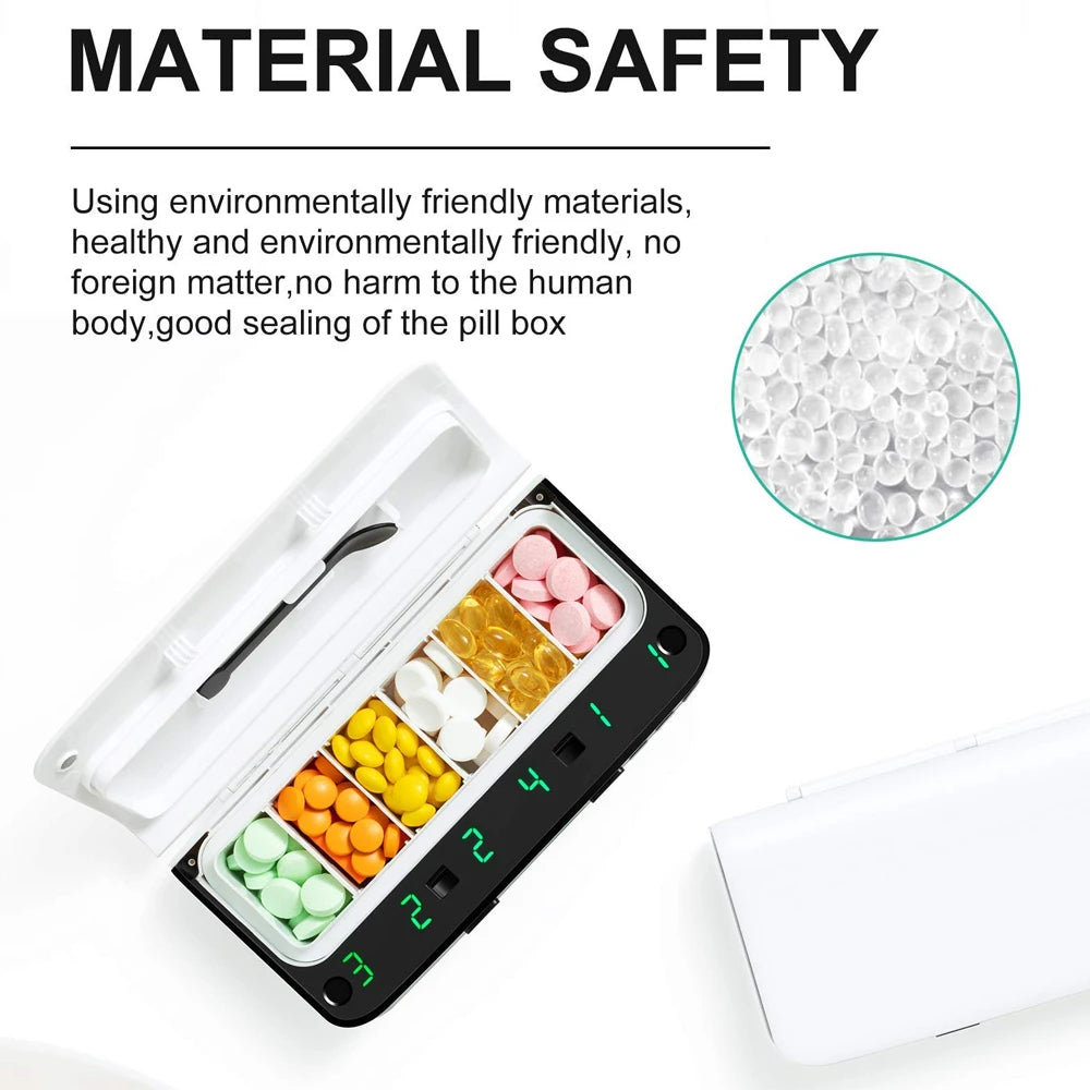 Pill Dispenser with Alarm