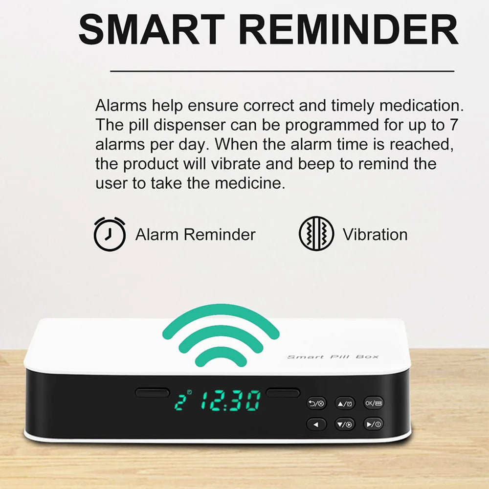 Pill Dispenser with Alarm