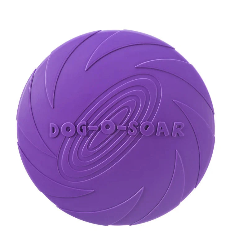 Silicone Flying Saucer Funny Dog Cat Toy Dog Game Flying Discs Resistant Chew Puppy Training Interactive Pet Supplies