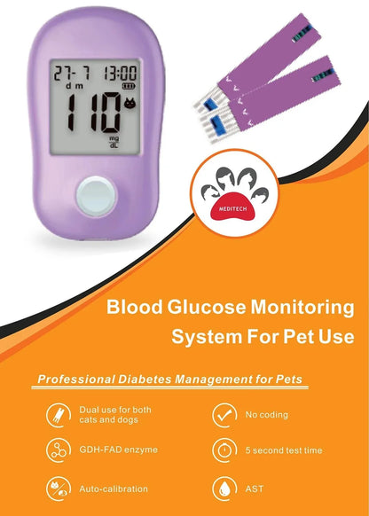 Blood Glucose Monitor For Pets