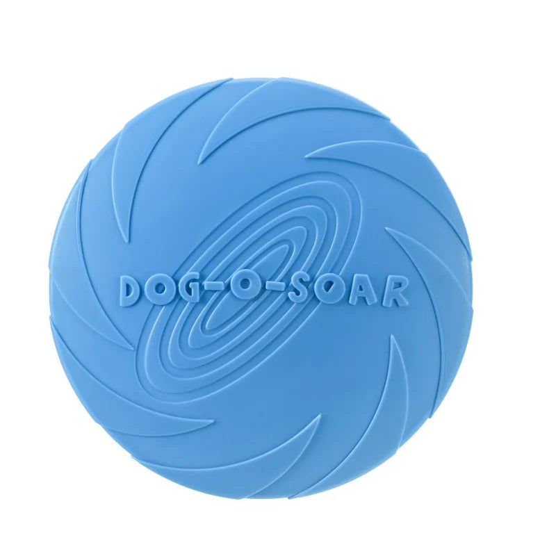 Silicone Flying Saucer Funny Dog Cat Toy Dog Game Flying Discs Resistant Chew Puppy Training Interactive Pet Supplies
