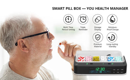 Pill Dispenser with Alarm