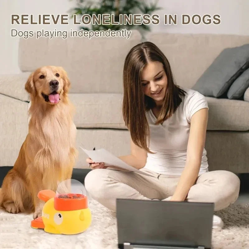 Interactive Dog Puzzle Feeder