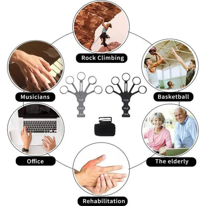 Hand Grip 5 Finger Exerciser Strength