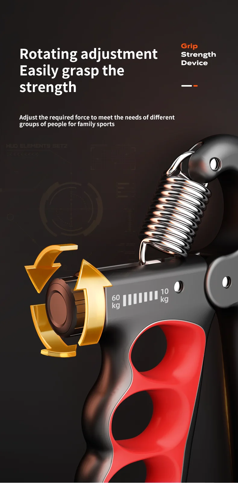 Grip Strengthener Hand Exerciser