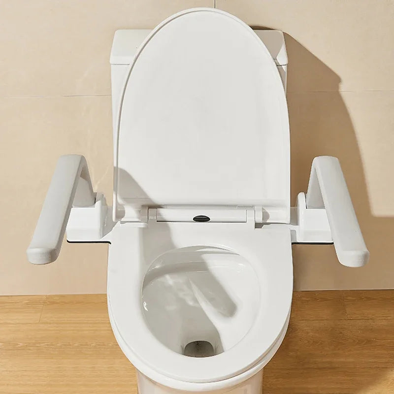 Raised Toilet Seat support  arm grabs