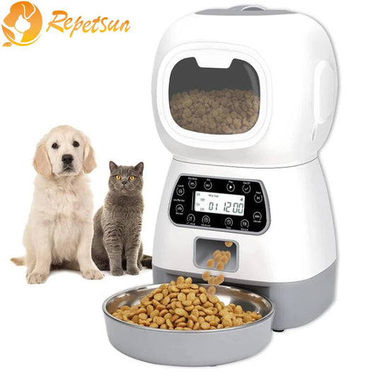 3.5L Automatic Pet Feeder Smart Food Dispenser