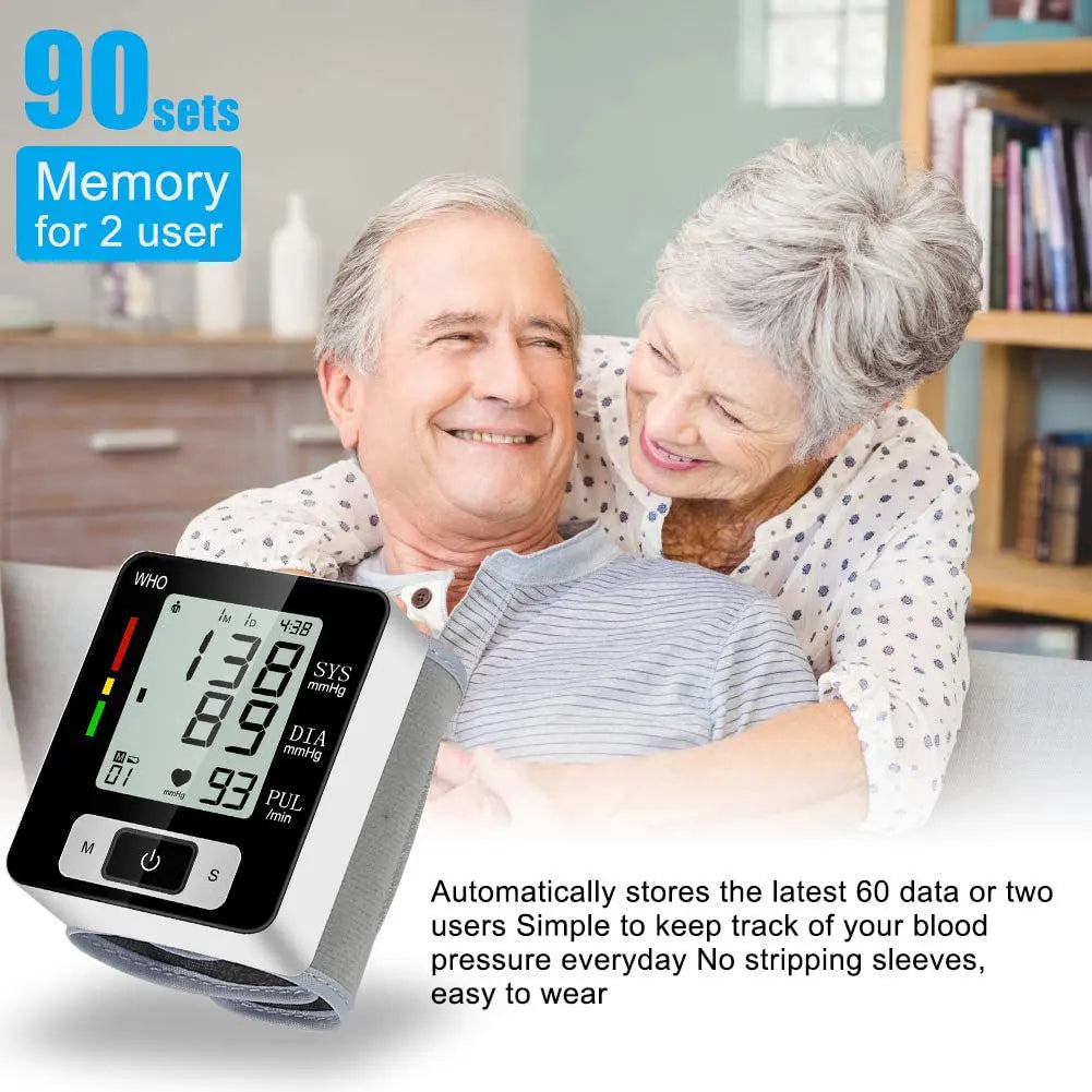Medical Blood Pressure-Wrist Cuff monitor