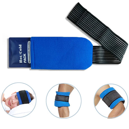 Gel Ice Packs With Elastic Strap