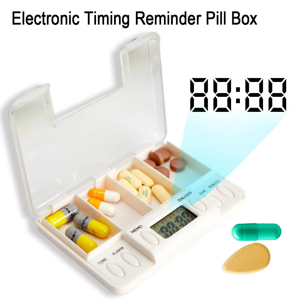 Electronic Alarm Reminder Pill Boxes